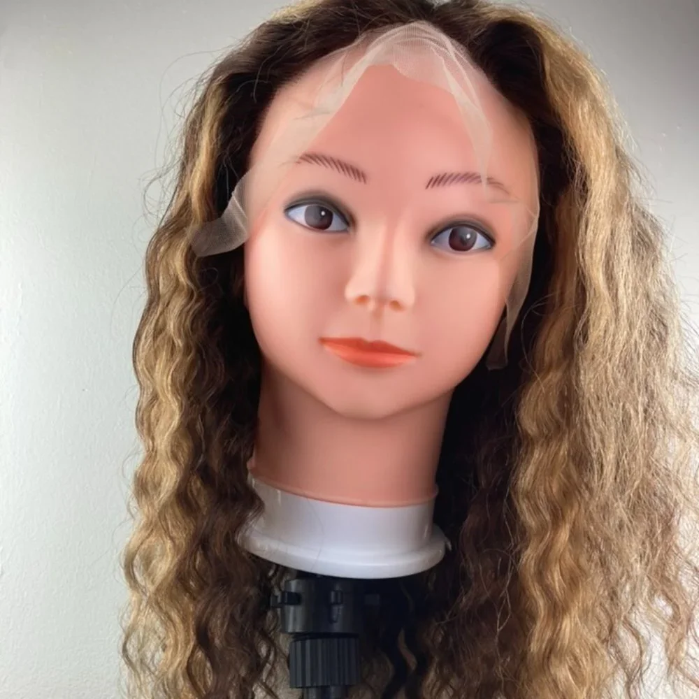 Blonde Highlight Wig-Human Hair Wig